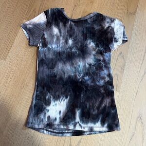 Tie-Dye Short Sleeve Top